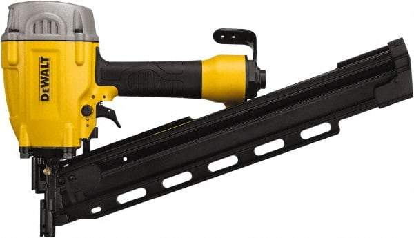 DeWALT - 2 to 3-1/4" Nail Length, 0.113 to 0.148" Nail Diam, Framing Air Nailer - 70 to 120 psi - Exact Tool & Supply