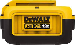 DeWALT - 40 Volt Lithium-Ion Power Tool Battery - 7.5 Ahr Capacity, 170 min Charge Time, Series 40V Max - Exact Tool & Supply