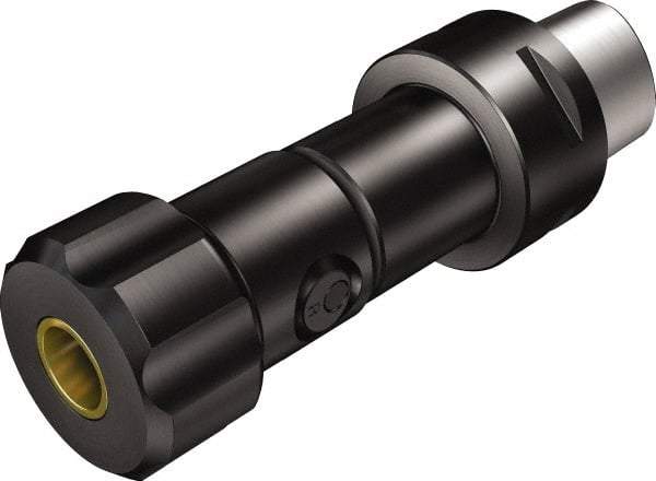 Sandvik Coromant - 1.7323" Tap Shank Diam, M14 to M32 Tap, - 6.2205" Projection, 7.4016" OAL, Through Coolant, - Exact Tool & Supply