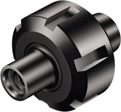 Sandvik Coromant - ER16 Taper Shank 11.6mm Hole End Mill Holder/Adapter - 11.6mm Nose Diam, 10mm Projection, Through-Spindle Coolant - Exact Tool & Supply