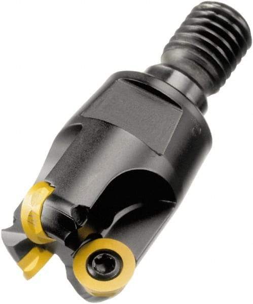 Sandvik Coromant - 40mm Cutting Diam, 5mm Max Depth of Cut, M16 Modular Connection, Indexable Copy End Mill - Screw Holding Method, R300-1032.. Insert Style, R300..Txx Toolholder, Through Coolant - Exact Tool & Supply