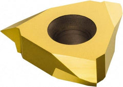 Sandvik Coromant - 150 TPI, Internal Thread, Partial Profile 60° Standard, VM-TH 1025 Grade Thread Mill Insert - Carbide - Exact Tool & Supply