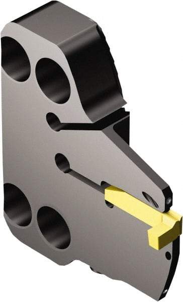 Sandvik Coromant - SL70-R/LG..C Insert, 22.9mm Head Length, Modular Grooving Cutting Unit Head - Right Hand Cut, System Size 70, Through Coolant, Series CoroCut 1-2 - Exact Tool & Supply