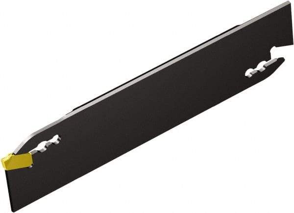 Sandvik Coromant - 26mm Max Depth of Cut, Right Hand Cut, Indexable Grooving Blade - 2.6mm Insert Width, E Seat Size, QD-NR2..D Insert Style, Series CoroCut QD - Exact Tool & Supply