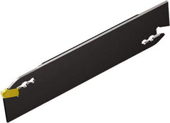 Sandvik Coromant - 26mm Max Depth of Cut, Right Hand Cut, Indexable Grooving Blade - 2.6mm Insert Width, E Seat Size, QD-NR2..D Insert Style, Series CoroCut QD - Exact Tool & Supply
