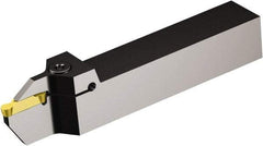 Sandvik Coromant - NF123, Neutral, 25mm Max Depth of Cut, Indexable Grooving Tool Holder - N123J2-0500-0004-TF Insert Compatibility, 32mm Shank Height, 25mm Shank Width, 170mm OAL - Exact Tool & Supply