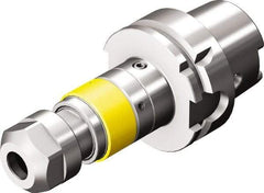 Sandvik Coromant - HSK100A Taper Shank Tapping Chuck/Holder - M16 to M30 Tap Capacity, 163.4mm Projection, Through Coolant - Exact Tool & Supply