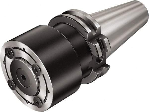 Sandvik Coromant - 40;Y31;40;Y31 System Size, Modular Tool Holding System Adapter - 70mm Projection, 63mm Body Diam, 5.5433" OAL, Through Coolant - Exact Tool & Supply