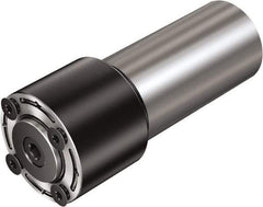 Sandvik Coromant - 25;X10;X10 System Size, Modular Tool Holding System Adapter - 33mm Projection, 32mm Body Diam, 3.6378" OAL - Exact Tool & Supply