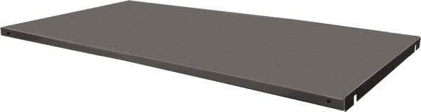 Durham - Gray, Steel, Cabinet Shelf - 20-27/32" Wide x 15-9/16" Deep x 3" High Body - Exact Tool & Supply