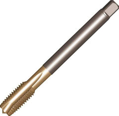 Sandvik Coromant - M30x1.50 Metric Fine, 4 Flute, Uncoated, High Speed Steel Spiral Point Tap - Plug Chamfer, Right Hand Thread, 150mm OAL, 28mm Thread Length, 22mm Shank Diam, 6H Class of Fit, Series CoroTap 200 - Exact Tool & Supply