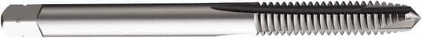 Sandvik Coromant - #4-48 UNF, 3 Flute, TiCN Finish, High Speed Steel Spiral Point Tap - Plug Chamfer, Right Hand Thread, 57.4mm OAL, 14.2mm Thread Length, 3.58mm Shank Diam, 3BX Class of Fit, Series CoroTap 200 - Exact Tool & Supply