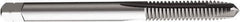 Sandvik Coromant - 3/8-24 UNJF, 3 Flute, TiCN Finish, High Speed Steel Spiral Point Tap - Plug Chamfer, Right Hand Thread, 104.2mm OAL, 47.6mm Thread Length, 9.68mm Shank Diam, 3BX Class of Fit, Series CoroTap 200 - Exact Tool & Supply