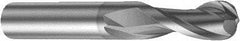 Sandvik Coromant - 12mm Diam, 22mm LOC, 2 Flute Solid Carbide Ball End Mill - 83mm OAL, 12mm Shank Diam, Ball Flute - Exact Tool & Supply