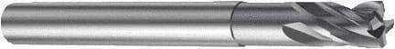 Sandvik Coromant - 12mm, 12mm LOC, 12mm Shank Diam, 100mm OAL, 4 Flute, Solid Carbide Square End Mill - Single End, TiAlN Finish, Spiral Flute, 30° Helix, Centercutting, Right Hand Cut, Right Hand Flute, Series CoroMill Plura - Exact Tool & Supply