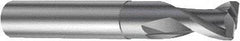 Sandvik Coromant - 3mm, 2 Flute, Solid Carbide, 0.5mm Corner Chamfer End Mill - 57mm OAL, 30° Helix, Right Hand Flute, 3mm LOC, Right Hand Cut - Exact Tool & Supply