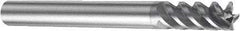 Sandvik Coromant - 10mm, 4 Flute, Solid Carbide, Corner Radius End Mill - 100mm OAL, 50° Helix, Right Hand Flute, 22mm LOC, Right Hand Cut - Exact Tool & Supply