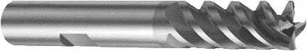 Sandvik Coromant - 20mm, 4 Flute, Solid Carbide, Corner Radius End Mill - 104mm OAL, 50° Helix, Right Hand Flute, 38mm LOC, Right Hand Cut - Exact Tool & Supply