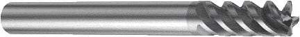 Sandvik Coromant - 14mm, 26mm LOC, 14mm Shank Diam, 104mm OAL, 4 Flute, Solid Carbide Square End Mill - Single End, TiAlN Finish, Spiral Flute, 50° Helix, Centercutting, Right Hand Cut, Right Hand Flute, Series CoroMill Plura - Exact Tool & Supply
