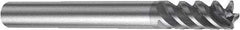 Sandvik Coromant - 14mm, 26mm LOC, 14mm Shank Diam, 104mm OAL, 4 Flute, Solid Carbide Square End Mill - Single End, TiAlN Finish, Spiral Flute, 50° Helix, Centercutting, Right Hand Cut, Right Hand Flute, Series CoroMill Plura - Exact Tool & Supply