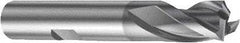 Sandvik Coromant - 2mm, 3.5mm LOC, 6mm Shank Diam, 50mm OAL, 3 Flute, Solid Carbide Square End Mill - AlCrN Finish, 30° Helix, Centercutting, Right Hand Cut, Right Hand Flute, Series CoroMill Plura - Exact Tool & Supply