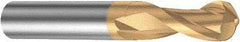 Sandvik Coromant - 5mm Diam, 7.5mm LOC, 2 Flute Solid Carbide Ball End Mill - AlCrN Finish, 57mm OAL, 6mm Shank Diam, Ball Flute - Exact Tool & Supply