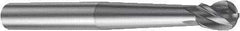 Sandvik Coromant - 16mm Diam, 15mm LOC, Solid Carbide Ball End Mill - 150mm OAL, 16mm Shank Diam, Ball Flute - Exact Tool & Supply