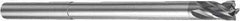 Sandvik Coromant - 8mm, 8mm LOC, 8mm Shank Diam, 120mm OAL, 4 Flute, Solid Carbide Square End Mill - Single End, Diamond Finish, Spiral Flute, 30° Helix, Right Hand Cut, Right Hand Flute, Series CoroMill Plura - Exact Tool & Supply