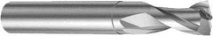 Sandvik Coromant - 10mm, 15mm LOC, 10mm Shank Diam, 72mm OAL, 2 Flute, Solid Carbide Square End Mill - Single End, Uncoated, Spiral Flute, 25° Helix, Right Hand Cut, Right Hand Flute, Series CoroMill Plura - Exact Tool & Supply