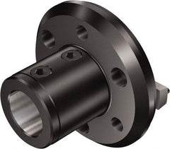 Sandvik Coromant - 03 Modular Connection, 1.9685" Inside Hole Diam, 3-15/16" Projection, Drill Adapter - 6.4173" Body Diam, Through Coolant - Exact Tool & Supply