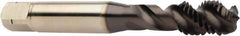 Sandvik Coromant - M6x1 M 3 Flute 6H Spiral Flute Tap - High Speed Steel, 67.3mm OAL, Right Hand Thread, Series CoroTap 300 - Exact Tool & Supply