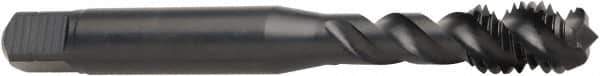 Sandvik Coromant - M5x0.8 M 3 Flute 6H Spiral Flute Tap - High Speed Steel, 59.8mm OAL, Right Hand Thread, Series CoroTap 300 - Exact Tool & Supply