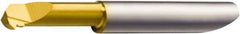 Sandvik Coromant - 0.0169" Cutting Depth, 4mm Diam, Internal Thread, Solid Carbide, Single Point Threading Tool - TiAlN/TiN Finish, 35mm OAL, 0.5906" Projection from Edge, 60° Profile Angle - Exact Tool & Supply