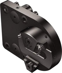 Sandvik Coromant - C6;80 System Size, Modular Tool Holding System Adapter - 63/64" Projection, 80mm Body Diam, 40mm OAL, Through Coolant - Exact Tool & Supply