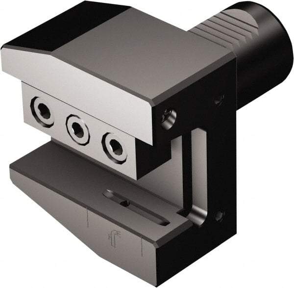 Sandvik Coromant - 40;25 x 25 System Size, Modular Tool Holding System Adapter - 48mm Projection, 111mm OAL, Through Coolant - Exact Tool & Supply