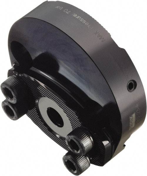 Sandvik Coromant - 80;70 System Size, Modular Tool Holding System Adapter - 23mm Projection, 80mm Body Diam, 80mm OAL, Through Coolant - Exact Tool & Supply