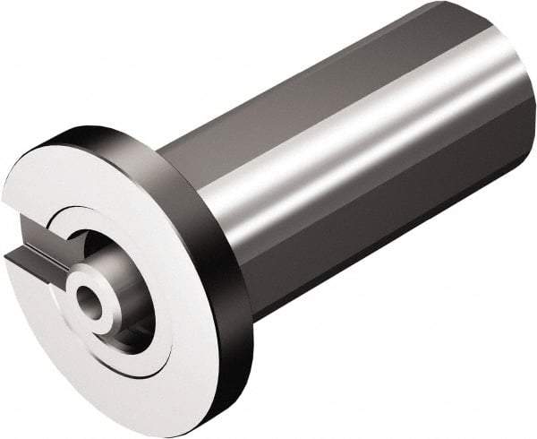 Sandvik Coromant - 60;80 System Size, Modular Tool Holding System Adapter - 12mm Projection, 80mm Body Diam, 152mm OAL - Exact Tool & Supply