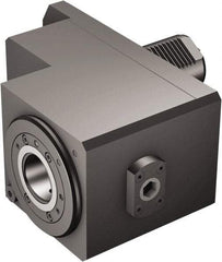 Sandvik Coromant - Neutral Cut, C5 Modular Connection, Adapter/Mount Lathe Modular Clamping Unit - 1/4" Square Shank Diam, 5.039" OAL, Through Coolant - Exact Tool & Supply