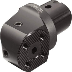 Sandvik Coromant - C4;32 System Size, Modular Tool Holding System Adapter - 43.3mm Projection, 67.3mm OAL, Through Coolant - Exact Tool & Supply