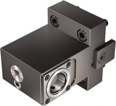 Sandvik Coromant - Right Hand Cut, C5 Modular Connection, Adapter/Mount Lathe Modular Clamping Unit - 50mm Square Shank Diam, 5.945" OAL, Through Coolant - Exact Tool & Supply