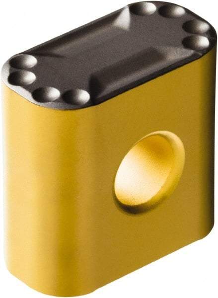 Sandvik Coromant - 175.32191940 Grade 4325 Carbide Turning Insert - TiCN/Al2O3/TiN Finish, 90° Rectangle, 3/4" Thick, 4mm Corner Radius - Exact Tool & Supply
