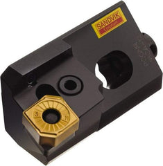 Sandvik Coromant - Series T-Max P, Left Hand, PCGNR/L..CA Toolholder Compatibility, CNMG 12 04 08, CNMG 432 Insert Compatibility, Indexable Turning Cartridge - Lever Holding Method, 63mm OAL - Exact Tool & Supply