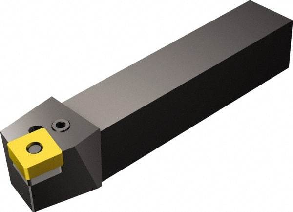 Sandvik Coromant - PSBNR/L, Left Hand Cut, 15° Lead Angle, 20mm Shank Height x 20mm Shank Width, Negative Rake Indexable Turning Toolholder - 125mm OAL, SNMG 12 04 08, SNMG 432 Insert Compatibility, Series T-Max P - Exact Tool & Supply