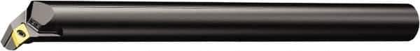 Sandvik Coromant - 25mm Min Bore Diam, 250mm OAL, 20mm Shank Diam, A..SDUCR/L..HP-R Indexable Boring Bar - DCMT 3(2.5)2, DCMT 11 T3 08 Insert, Screw or Clamp Holding Method - Exact Tool & Supply
