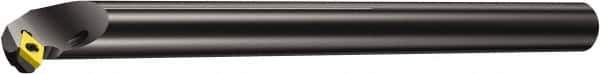 Sandvik Coromant - 25mm Min Bore Diam, 256.8mm OAL, 20mm Shank Diam, A..SDXCR/L-R Indexable Boring Bar - DCMT 3(2.5)2, DCMT 11 T3 08 Insert, Screw or Clamp Holding Method - Exact Tool & Supply