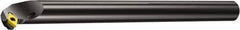 Sandvik Coromant - 25mm Min Bore Diam, 256.8mm OAL, 20mm Shank Diam, A..SDXCR/L-R Indexable Boring Bar - DCMT 3(2.5)2, DCMT 11 T3 08 Insert, Screw or Clamp Holding Method - Exact Tool & Supply
