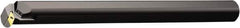 Sandvik Coromant - 1.0118" Min Bore Diam, 10" OAL, 3/4" Shank Diam, A..SVUBR/L..HP-E Indexable Boring Bar - Screw-On Holding Method - Exact Tool & Supply