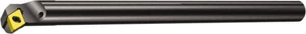 Sandvik Coromant - 18mm Min Bore Diam, 180mm OAL, 12mm Shank Diam, E..SDUPR/L -ER Indexable Boring Bar - DPMT 2(1.5)1, DPMT 07 02 04 Insert, Screw or Clamp Holding Method - Exact Tool & Supply