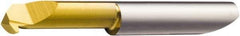 Sandvik Coromant - 2mm Cutting Depth, 7.2mm Diam, Internal Thread, Solid Carbide, Single Point Threading Bar - TiAlN/TiN Finish, 2.0571" OAL, 30mm Projection from Edge, 3mm Min Pitch, 30° Profile Angle - Exact Tool & Supply