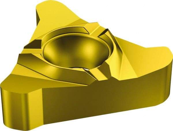Sandvik Coromant - 26622 A Grade 1020, Internal API Round 60° Threading Insert - 5 TPI Int Pitch, Right Hand Insert, Carbide - Exact Tool & Supply